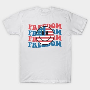 Freedom USA Independence Day T-Shirt